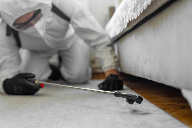 Professional Rodent Control technician working in Mountrail County County, ND